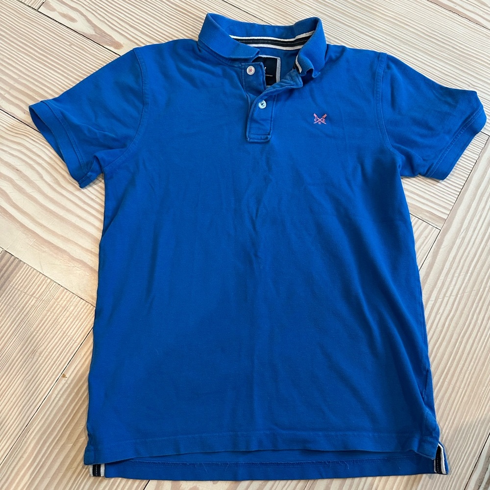 Men’s British Brand—Crew Clothing Company—polo
